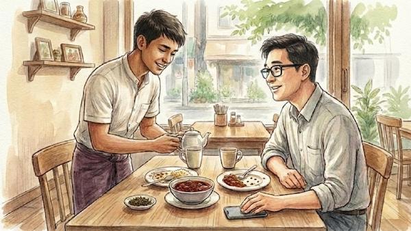我在泰國講錯話的故事｜餐廳裡碰到的緬甸小哥