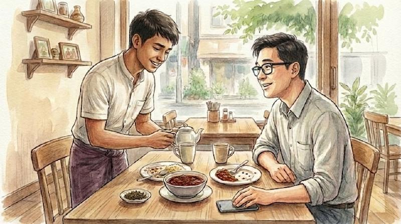 Featured image of post 我在泰國講錯話的故事｜餐廳裡碰到的緬甸小哥