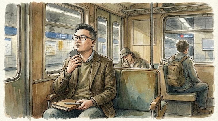 我開始不再打字了
